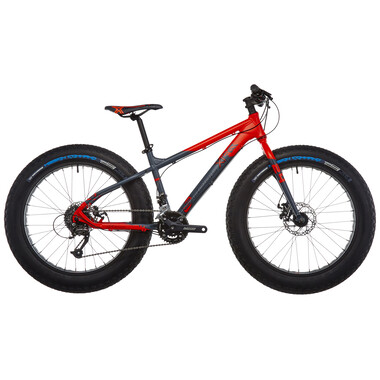 Mountain Bike S'COOL XTFAT 18V 24" Gris/Rojo 0